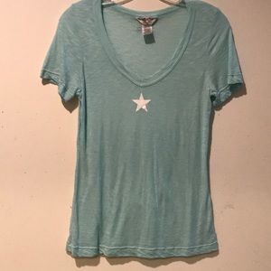 COPY - Hard Tail slub11 light aqua tee